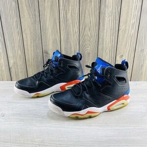 Air Jordan Flight Club '91 Mens Size 9  Shoes Black Blue Orange DC7329-008